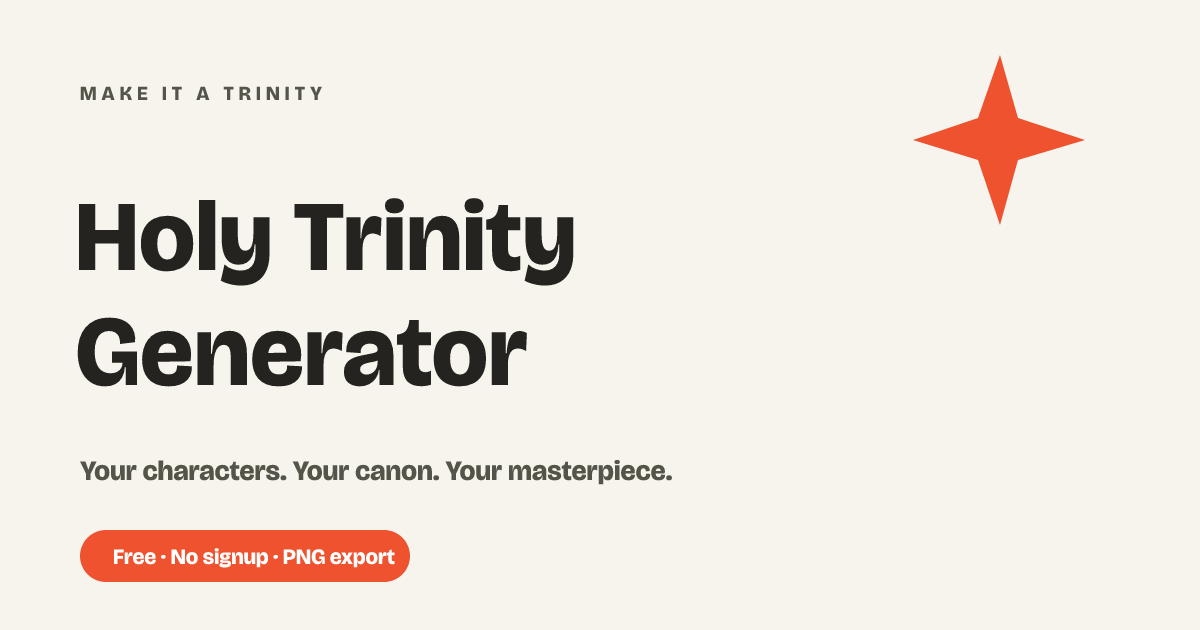Trinity Label Holy Trinity Meme Generator – Photos, GIFs & Templates